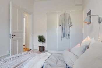 90平北欧清新美居欧式卧室装修图片
