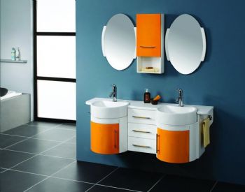 轻松设计爱家卫生间浴室柜现代卫生间装修图片
