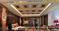 大气高雅的中式酒店装修设计效果酒店装修图片