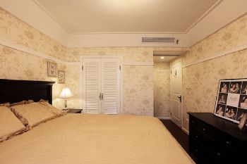 94平简欧美居的温馨欧式卧室装修图片