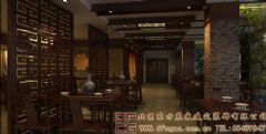 	温馨高雅的中式餐厅装修设计效果图酒店装修图片