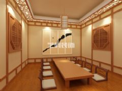 青岛餐厅装修设计之景福宫酒店装修图片