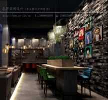 阜阳青社漫咖啡设计咖啡厅装修图片