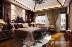 打造4层欧洲古典气息别墅欧式卧室装修图片