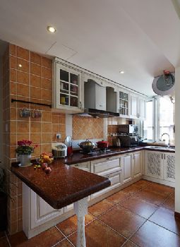个性化厨房设计方案，打造温馨家居现代厨房装修图片
