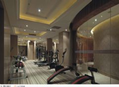 郑州专业健身房装修设计效果图健身房装修图片