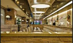 郑州专业美式风西餐厅装修设计餐馆装修图片