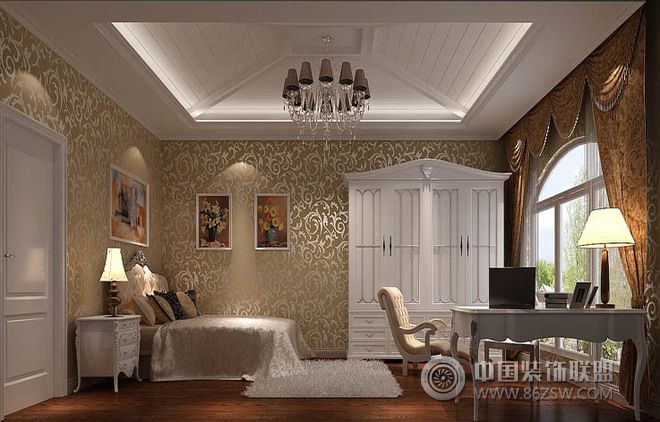 欧式复式卧室装修案例欧式风格卧室装修效果图