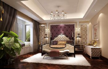 420平别墅欧式古典风案例欧式卧室装修图片