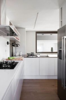 120平简欧时尚公寓设计图片简约风格厨房装修图片