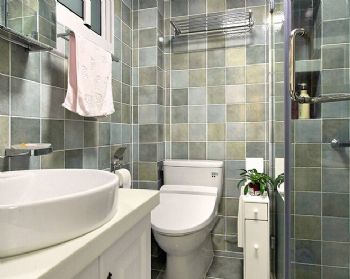 43平小户型混搭两居装修图片现代卫生间装修图片