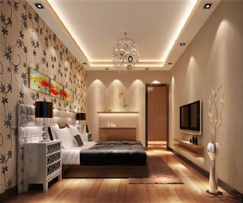 现代大户型四居设计图现代风格卧室装修图片