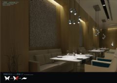 梦蝶”主题酒吧餐厅设计效果图餐馆装修图片
