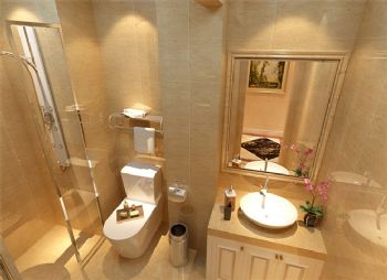 欧式古典风格三居设计图古典卫生间装修图片