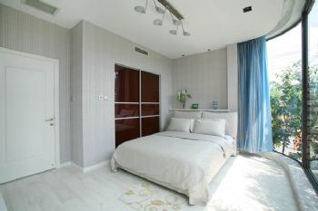 时尚大方复式楼设计案例现代卧室装修图片