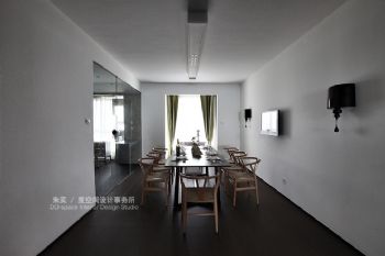 新中式风格别墅设计案例中式餐厅装修图片