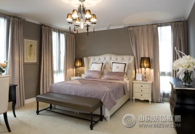 欧式别墅卧室装修案例欧式风格卧室装修效果图