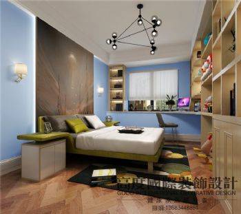 現代簡約風格公寓裝修案例現代風格臥室裝修圖片