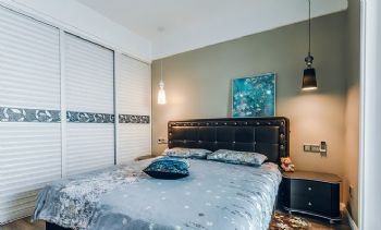 现代三居装修效果图现代卧室装修图片