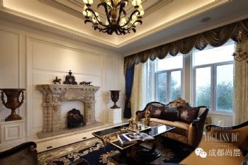 牧马山别墅新古典风格案例古典客厅装修图片