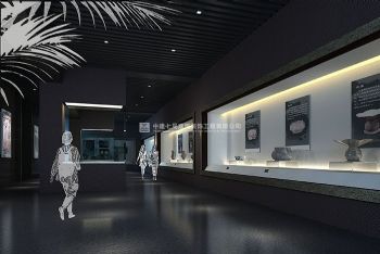 中式风格博物馆禹州钧官窑博物馆展厅装修图片