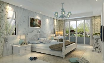 地中海别墅设计图欣赏地中海卧室装修图片