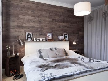 北欧风格公寓装修效果图简约卧室装修图片