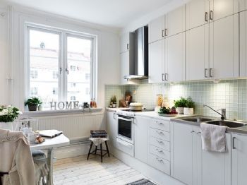 北欧风格公寓装修效果图简约厨房装修图片