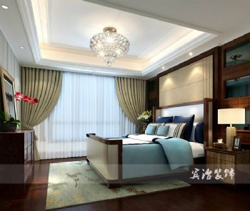 别墅美式风格设计图美式卧室装修图片