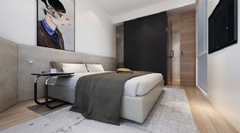 北欧风情loft设计图欣赏简约卧室装修图片