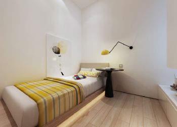 北欧风情loft设计图欣赏简约卧室装修图片
