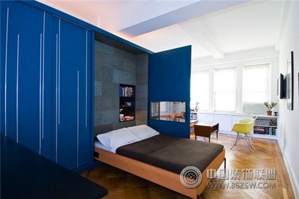折叠公寓卧室设计现代风格卧室装修效果图