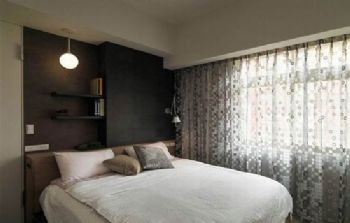 实用型双人公寓装修案例现代卧室装修图片