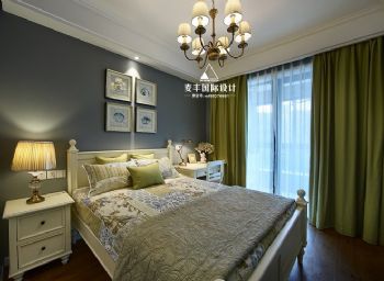 简约美式样板房装修案例欣赏美式卧室装修图片