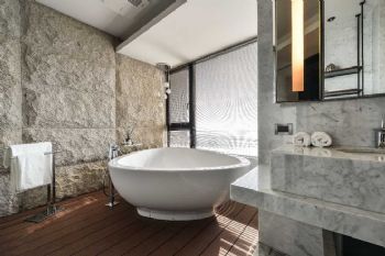 超奢华精美高层住宅设计现代卫生间装修图片