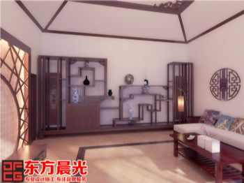 北京马女士家中式室内装修设计方案中式餐厅装修图片