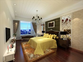 170平米欧式风格案例欣赏欧式卧室装修图片