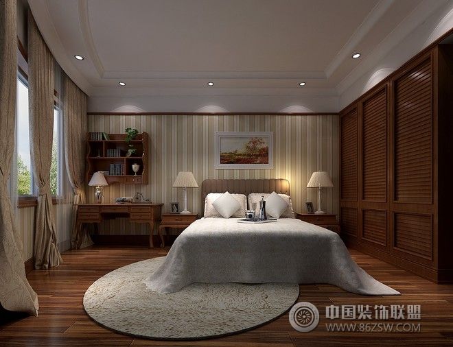 新古典卧室设计案例古典风格卧室装修效果图