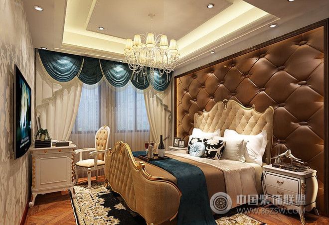 欧式古典卧室设计古典风格卧室装修效果图