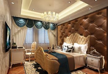 欧式古典二居设计图古典卧室装修图片