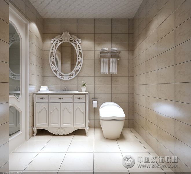 欧式卫浴间设计案例欧式风格卫生间装修效果图