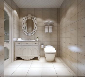 贵气时尚欧式风格三居设计图欧式卫生间装修图片