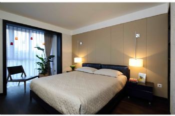 现代优雅住宅装修效果图现代卧室装修图片
