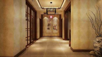 经典中国风搭配现代元素中式客厅装修图片