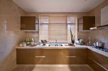 365平米现代别墅装修效果图现代厨房装修图片