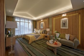 365平米现代别墅装修效果图现代卧室装修图片