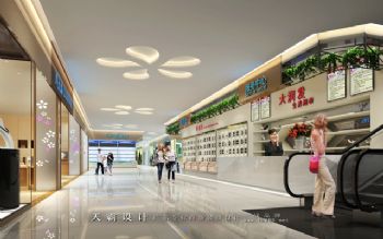 四川彭州超市装修案例商场装修图片