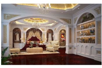欧式奢华别墅设计图欣赏欧式卧室装修图片