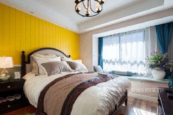 波普风格色彩家居案例欣赏混搭卧室装修图片
