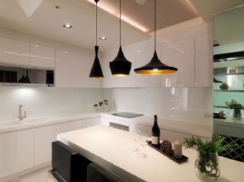 50平米精致小户型设计现代厨房装修图片
